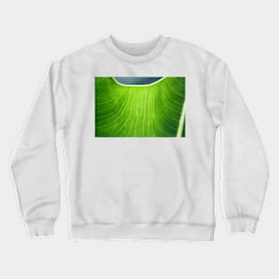 Green veins of life Crewneck Sweatshirt